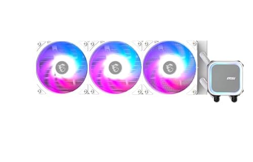 MSI MAG CORELIQUID A13 Water 360mm 62.6 CFM White main image