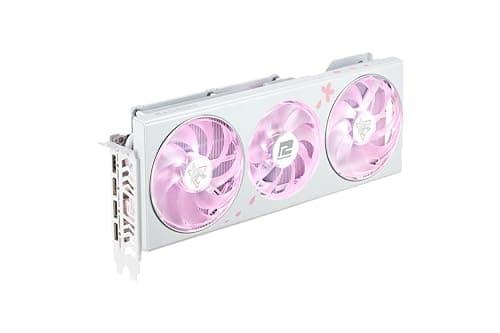 PowerColor Hellhound Sakura OC Radeon RX 7800 XT 16GB GDDR6 White / Pink image