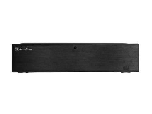 Silverstone ML04B HTPC Black with USB 3.2 Gen 1 Type-A image