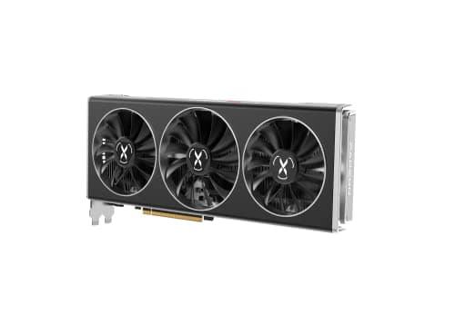 XFX Speedster MERC319 AMD Radeon RX 6750XT Black Gaming Graphics Card with 12GB GDDR6 HDMI 3xDP, AMD RDNA 2 RX-675XYTBDP image