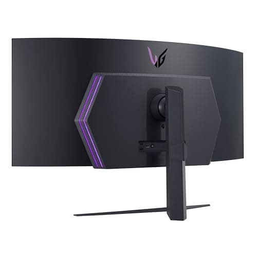 LG 45GR95QE-B 44.5" 3440x1440 240Hz Curved Monitor image