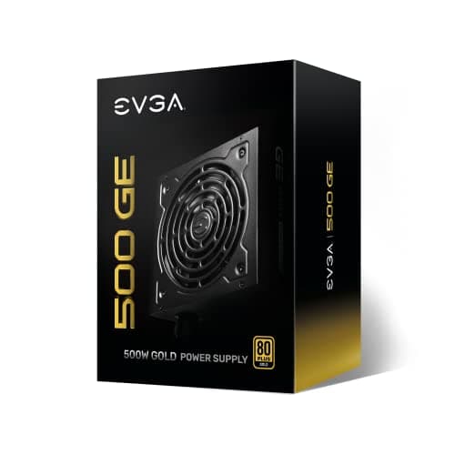 EVGA GE Black ATX 500W Non-Modular 80+ Gold Certified image