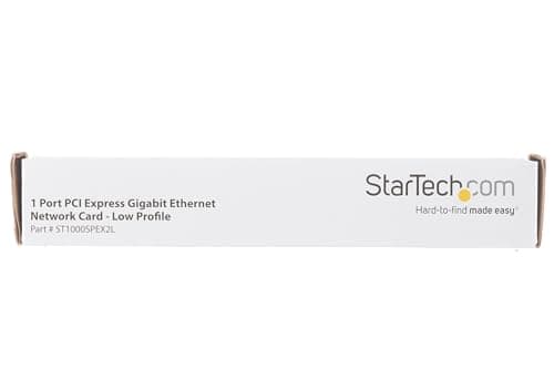 StarTech ST1000SPEX2L Gigabit Ethernet PCIe x1 image