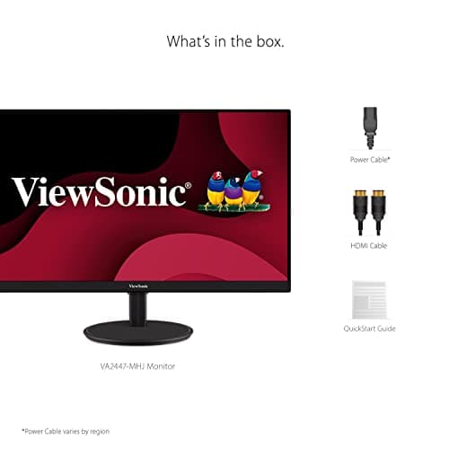 ViewSonic VA2447-MHJ 24" 1080p 75Hz VA Monitor image