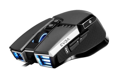 EVGA X17 Wired Optical Gray / Black Mouse main image