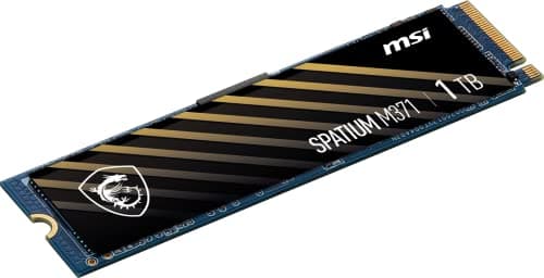 MSI SPATIUM M371 1TB SSD M.2-2280 PCIe 3.0 NVMe image