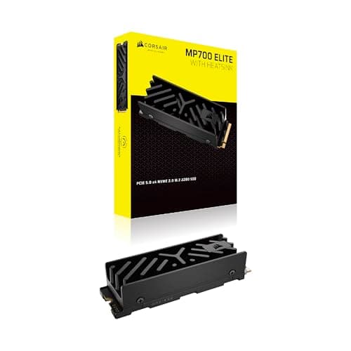 Corsair MP700 Elite w/Heatsink 2TB SSD M.2-2280 PCIe 5.0 x4 NVMe image