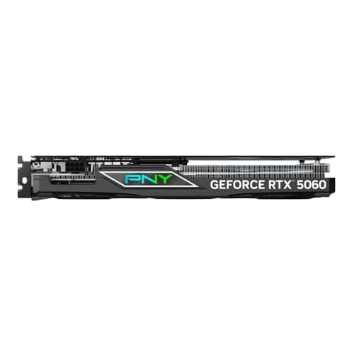 PNY ARGB EPIC-X RGB OC GeForce RTX 5060 8GB GDDR7 Black image