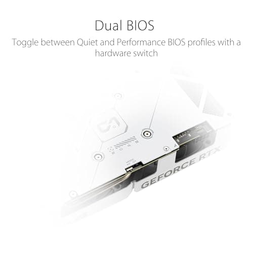 Asus DUAL EVO OC GeForce RTX 4070 12GB GDDR6X White image