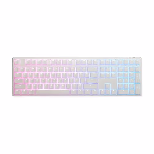 Ducky One 3 RGB Wired Cherry MX Silent Red Mechanical Gaming Keyboard main image