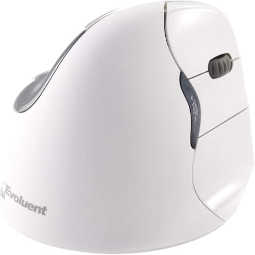 Evoluent VerticalMouse 4 Right Bluetooth Wireless Laser Mouse image