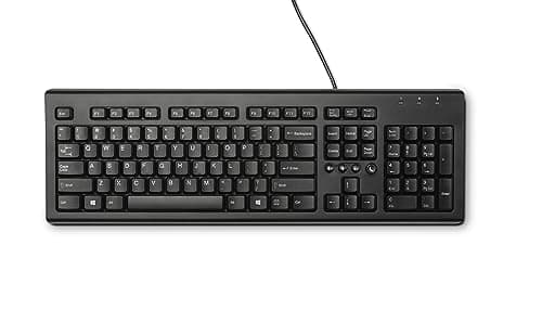 HP Z9N38AA#ABA Slim Wired Keyboard image