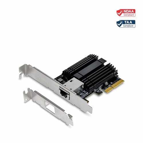 TRENDnet TEG-10GECTX 10 Gigabit PCIe Network Adapter 10 Gb/s Ethernet PCIe x4 image
