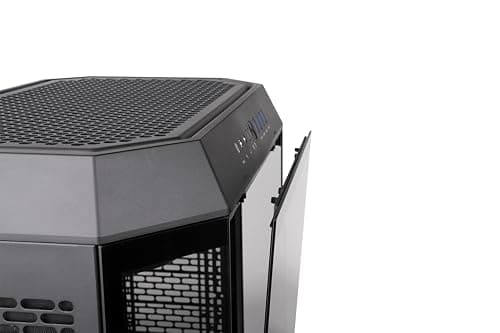 Thermaltake The Tower 600 ATX Mid Tower Black Tempered Glass image