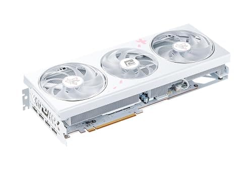 PowerColor Hellhound Sakura OC Radeon RX 7800 XT 16GB GDDR6 White / Pink image
