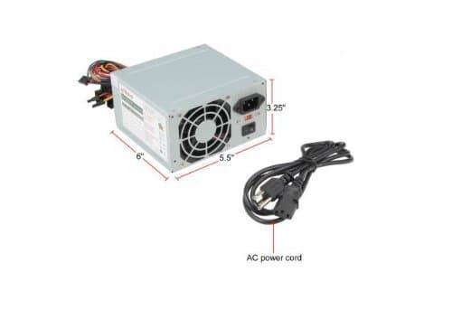 Logisys PS480D ATX 480W Non-Modular image