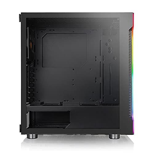 Thermaltake H200 TG Snow ATX Mid Tower White Tempered Glass RGB Light Strip image