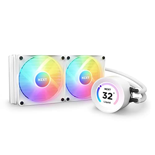 NZXT Kraken Elite Water 240mm RGB 78.02 CFM White image