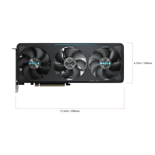 Gigabyte EAGLE OC SFF GeForce RTX 5070 12GB GDDR7 Black image