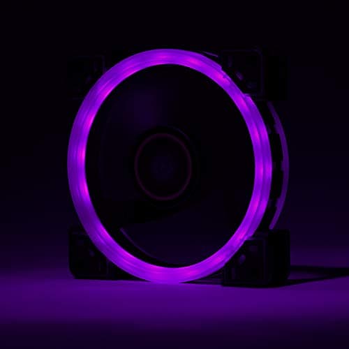 Rosewill RGBF-S12001 120mm Addressable RGB PWM 41.2 CFM Black 3-Pack image