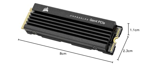 Corsair MP600 PRO LPX 1TB SSD M.2-2280 PCIe 4.0 X4 NVMe image