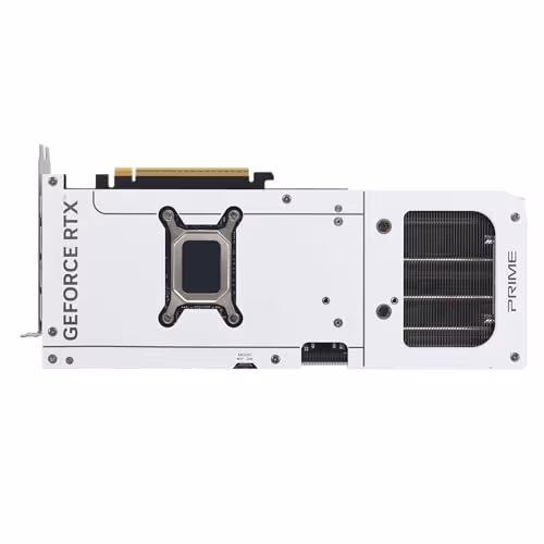 Asus PRIME OC GeForce RTX 5070 12GB GDDR7 White / Silver image