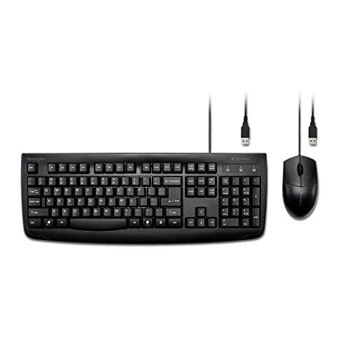 Kensington K70316US Wired Standard Keyboard With Optical Mouse image