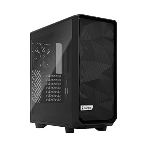 Fractal Design Meshify 2 Compact Lite ATX Mid Tower Black Tinted Tempered Glass image