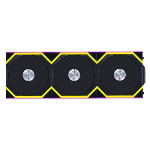 Lian Li UNI FAN SL Wireless 120 Reverse Blade 120mm Black Addressable RGB PWM 64 CFM 3-Pack image