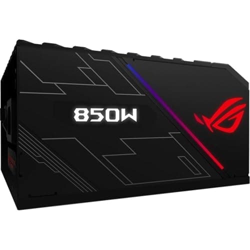 ASUS ROG Thor 850W Platinum II (Fully Modular Power Supply, 80+ Platinum, Lambda A++ Certified, ROG heatsinks, 135mm PWM fan, 0dB Mode, OLED Panel, Sleeved Cables, Aura Sync) image