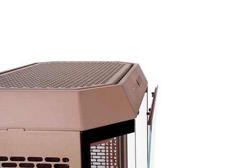 Thermaltake The Tower 600 ATX Mid Tower Red Tempered Glass Side Panel, USB 3.2 Gen 2 Type-C, USB 3.2 Gen 1 Type-A image