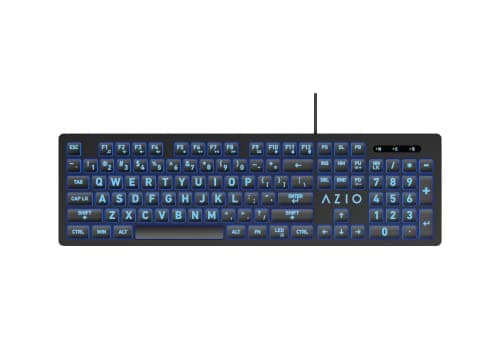 AZIO KB512 Wired Gaming Keyboard image