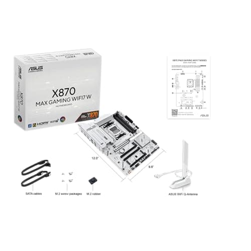 ASUS X870 MAX GAMING WIFI7 W DDR5 ATX image
