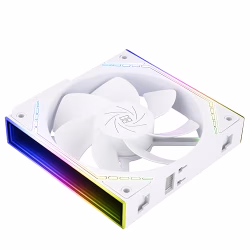 Thermalright TL-M12QRW 120mm White Addressable RGB PWM 47.6 CFM image
