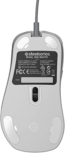 SteelSeries Rival 300 Orange / White Wired Optical Gaming Mouse image