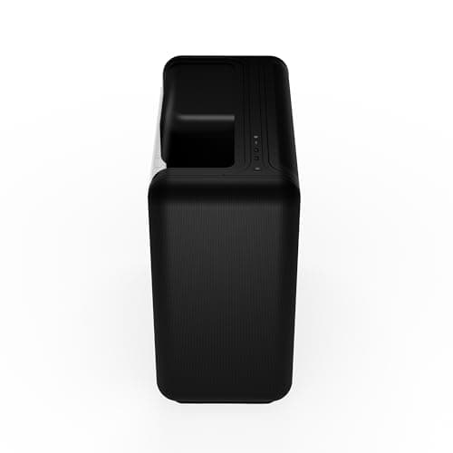 HYTE X50 ATX Mid Tower Black with Tempered Glass Side Panel and USB 3.2 Gen 2x2 Type-C, USB 3.2 Gen 1 Type-A image