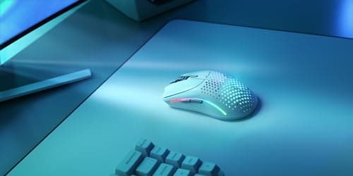 Glorious Model O 2 Wired/Wireless/Bluetooth Gaming Mouse- White image