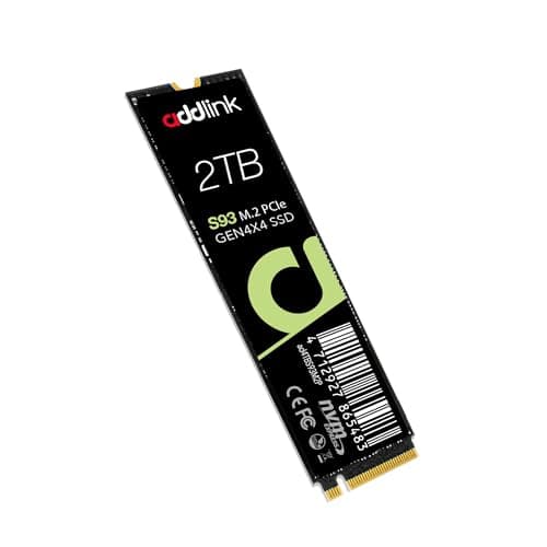 Addlink S93 2TB M.2-2280 SSD PCIe 4.0 X4 NVMe main image