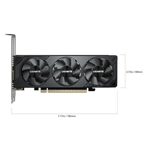 Gigabyte OC Low Profile GeForce RTX 5060 8GB GDDR7 Black image