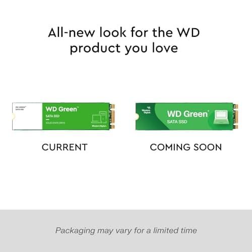 Western Digital WD Green 480GB SSD M.2-2280 SATA image