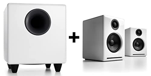 Audioengine A2 (White) 2.0 30 W Speaker System image
