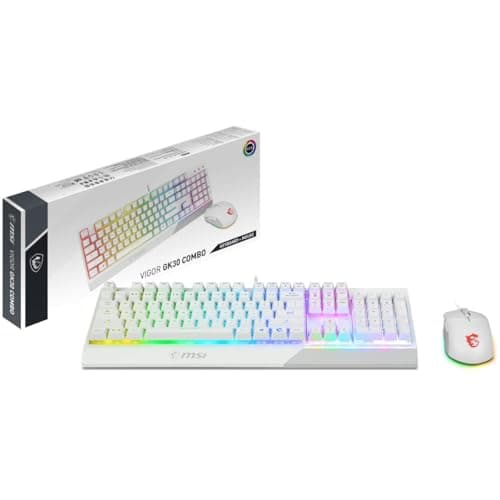 MSI Vigor GK30 RGB Wired Gaming Keyboard With Optical Mouse image