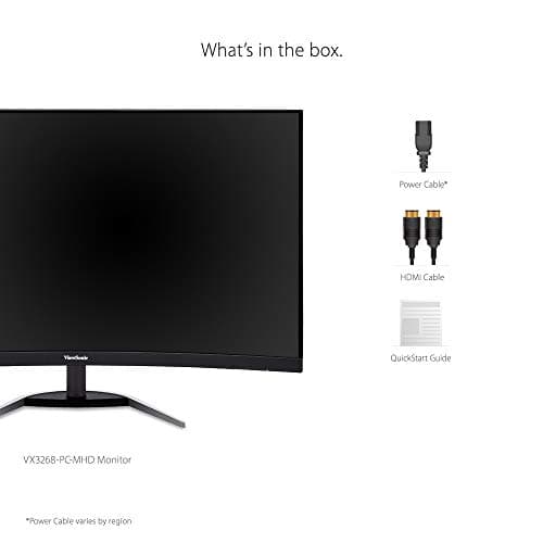 ViewSonic VX3268-2KPC-MHD 32" 1440p 144Hz VA Curved Monitor image