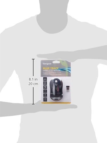 Targus AMW50US Optical Wireless Black / Gray Mouse image