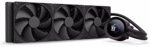 NZXT Kraken Plus 360mm AIO Liquid Cooler with 1.54" LCD image