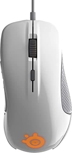SteelSeries Rival 300 Orange / White Wired Optical Gaming Mouse image