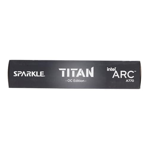 Sparkle TITAN OC Arc A770 16GB GDDR6 Blue / Black image