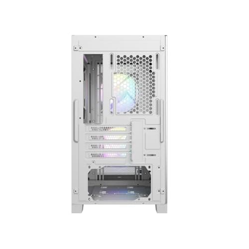 PC Cooler CPS C3D310 ARGB Micro ATX Mid Tower White Tempered Glass Side Panel image