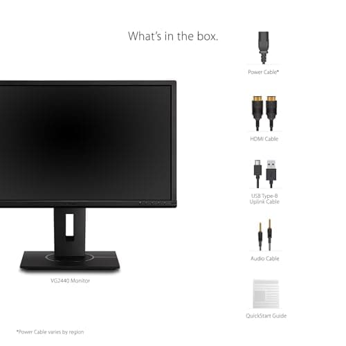 ViewSonic VG2440 24" 1080p 60Hz VA Monitor image