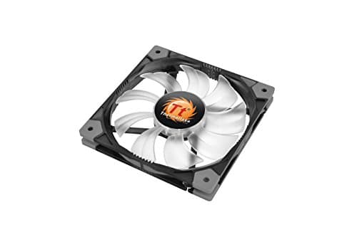 Thermaltake Luna Slim 120mm Black/White White LED image